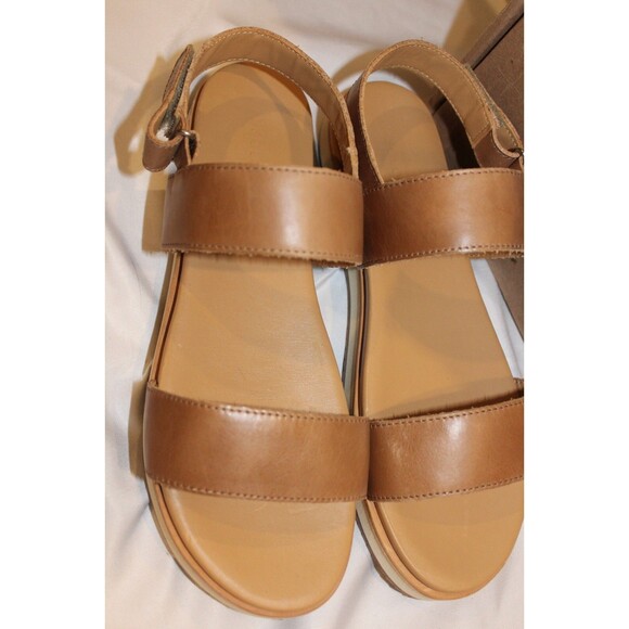 Nisolo Women's Go To Flatform Leather Sandal Almond Sz 10 NIB $138‎ - Picture 6 of 8